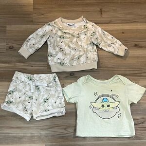 Star Wars Set 6/9 months